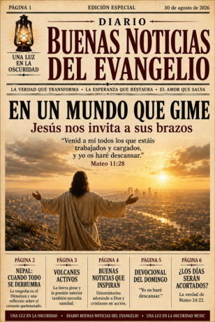Portada: En un mundo que gime