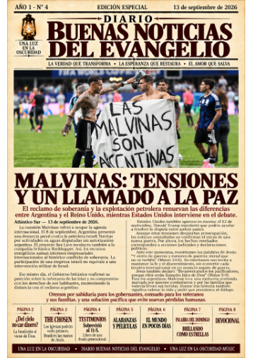 Portada: Un llamado a la paz